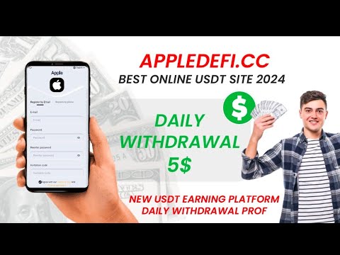 Apple DEFI, a financial platform owned by Apple, allows you to receive USDT for free every day,