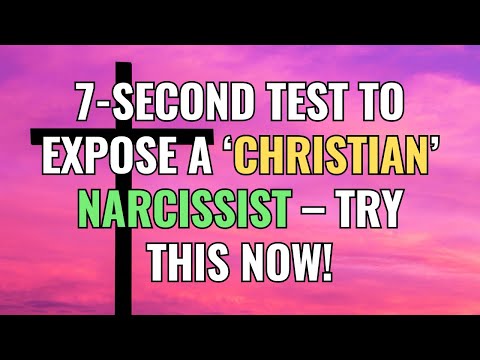 7-Second Test to Expose a ‘Christian’ Narcissist: Try This Now! | NPD | Narcissism |BehindTheScience