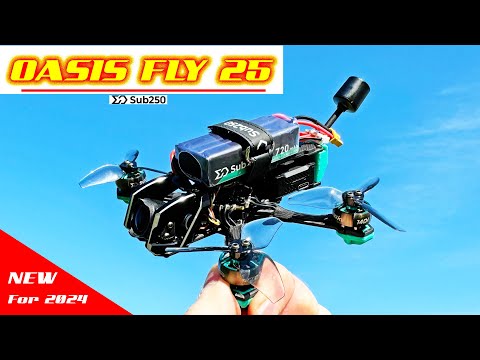 WOW! This FPV Drone Rips! Sub250 OasisFly 25 Review