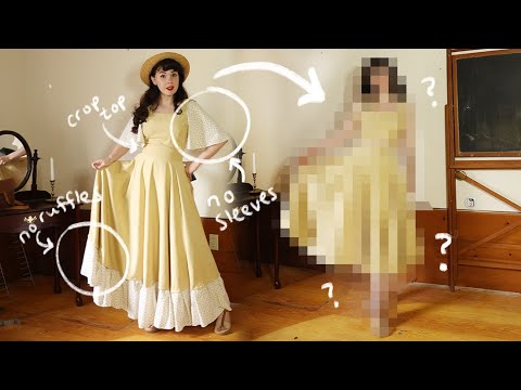 Making a Transformable Dress! *sooo many snaps lol*