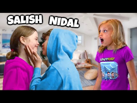 Salish & Nidal KISS ON CAMERA.. (Payton is ANGRY)