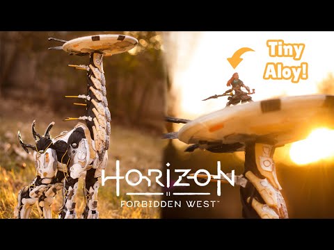 I Made a TALLNECK From Horizon Forbidden West l Poseable Sculpture DIY