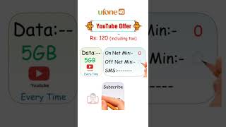 Ufone YouTube Offer ... #ufone #youtube #package