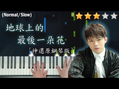 「鋼琴教學」地球上的最後一朵花 (神還原鋼琴版本)－陳卓賢 Ian Chan @ MIRROR | Piano Cover 琴譜