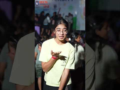 Geeta University’s DJ Night Celebration : Champions Off the Court | #AIU #Northzone #geetauniversity