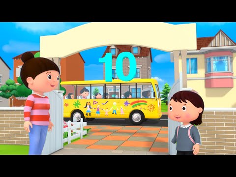 Mia's Bus Ride: A Counting Adventure | Fun Baby Songs | Classic Baby Songs