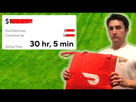 30 Hour DoorDash/Uber Eats Work Week - How Much Did I Make?