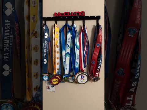 Pickleball Medal Display Hanger