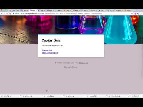 Google Forms as Quizzes in Classroom