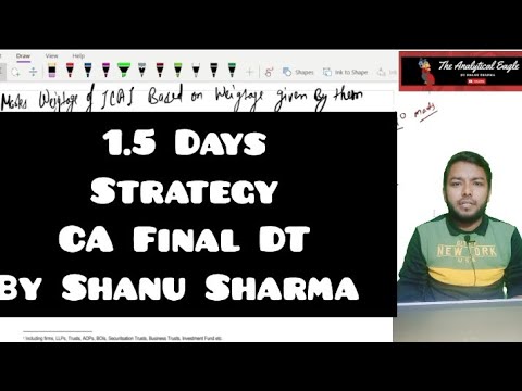 CA Final DT 1.5 days Exemption Strategy || CA final Direct Tax Paper 7 || CAExams