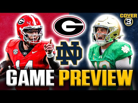 Georgia vs. Notre Dame Sugar Bowl Game Preview | CFP, College Football Playoff, Gunner Stockton