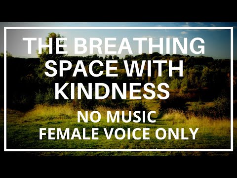 The Breathing Space With Kindness Meditation: Compassion Focused Therapy (5 minutes)