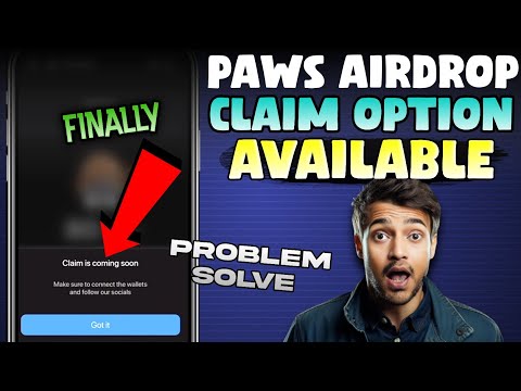 Paws Airdrop Claim Is Coming Soon | PAWS Airdrop Snapshot | Paws Airdrop Withdraw Today | New Update