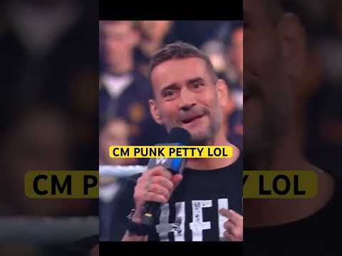 CM PUNK SENDING SHOTS 😂 #cmpunk #aew #wwe #funny #shortsfeed #ytshorts #lmao #sports #gowpodcast