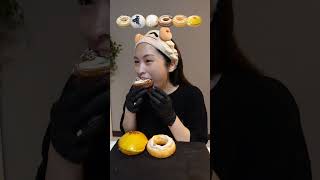 【新作】食欲の秋がきた....🍩　#クリスピードーナツ　#mukbang