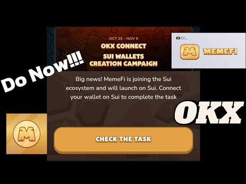 Connect MemeFi Bot to OKX SUI Wallet: Step-by-Step Tutorial