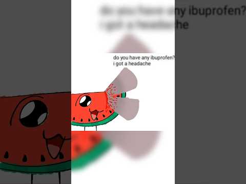 "Do you have any ibuprofen?" ahh Melony || #fyp #art #objectshowscommunity #osc #objectshow #bfdi