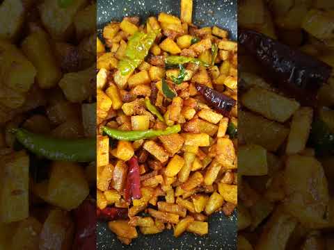 Crispy potato fry 👌recipe