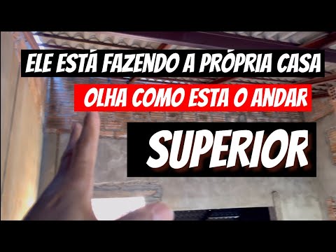 #159 - FAZENDO A MINHA CASA - O ANDAR SUPERIOR TÁ PEGANDO FORMA…