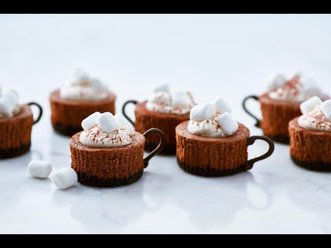 Hot Cocoa Cheesecake Minis