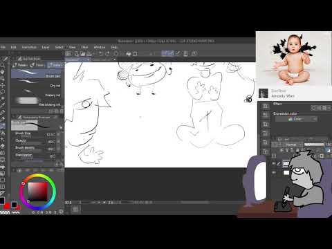 QuickStream - Working in DELTARUNE animation and drawing