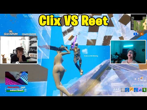 Clix VS Reet 1v1 TOXIC Fights after Veno Dropped Him!