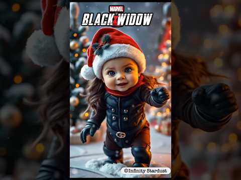 ✨สาวน้อยซุปเปอร์ฮีโร่ Black Widow Baby#blackwidow,#superhero,#marvel,#ซุปเปอร์ฮีโร่,#shorts,