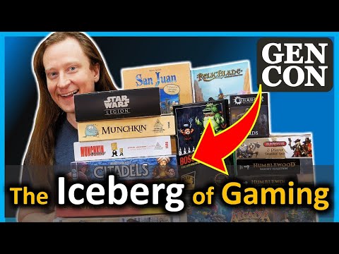 Gen Con and The Iceberg of Tabletop Gaming