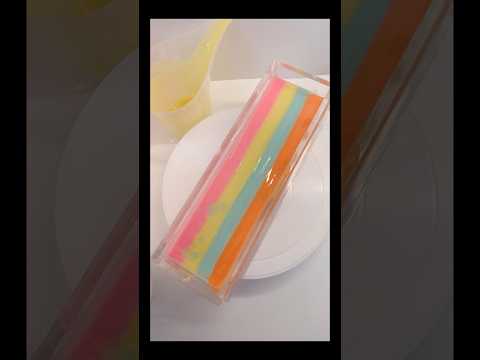 Cold process soap-summer colors #手工皂 #親子 #reels #fyp #funny