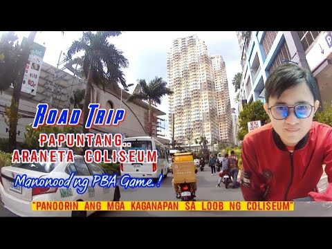 Road Trip papuntang Araneta Coliseum | Manonood ng PBA | 020823