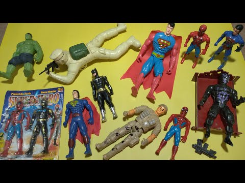 AVENGERS TOYS/Action Figure/Unboxing/Cheap Price/Superman/Thor/Hulk/Captain America/Spiderman/Toys