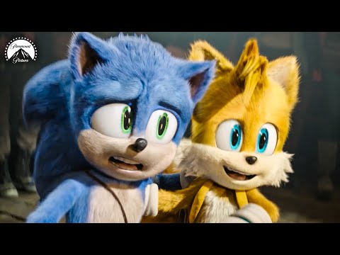 Tails Saves Sonic from Knuckles! 💨 & Every Sonic + Tails Team Up | Sonic 2 | Paramount Movies