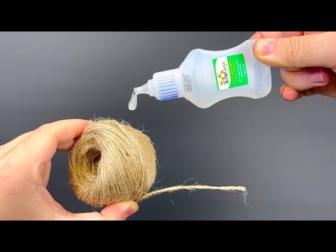 Works Like Magic! Pour Super Glue on Thread and Be Amazed