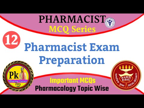 Pharma MCQs ll Pharmacist Exam Preparation ll Important Pharmacist Exam Preparation MCQs #pharmamcqs