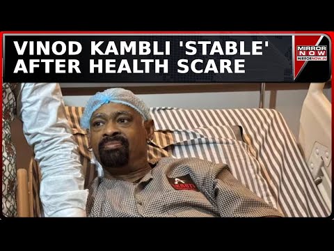 Vinod Kambli 'Stable' After Major Health Scare, Receives Rs 5 Lakh Aid From Shive Sena | Top News