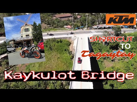 KAYKULOT BRIDGE NOW OPEN || Shortcut to Tagaytay || DUKE 390 Break-In Ride to Talisay Batangas