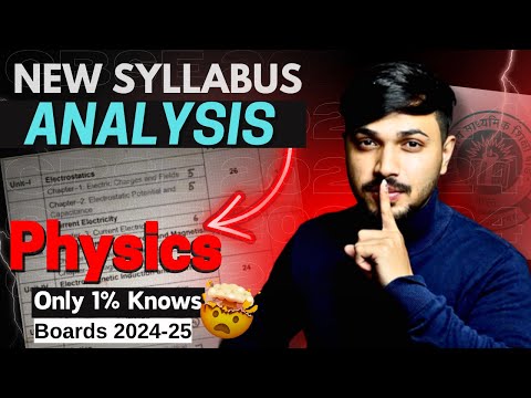 CBSE Update 😱🔥 Physics New Syllabus Agya CBSE 2024-25 Big Update Class 12 😱 Upcoming Plan #cbse