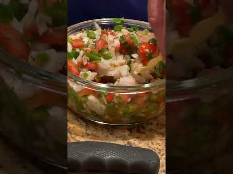 Pico De Gallo Or Something Better??? #food #ceviche #shortvideo