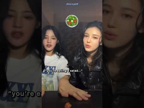 cucumber conversation 🥒 minji and danielle