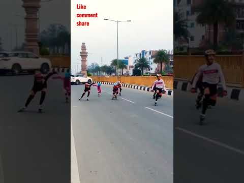 BEST SKATING RACE 🚀🚀 #shorts #youtubeshorts #skating #varanasi #speedskating