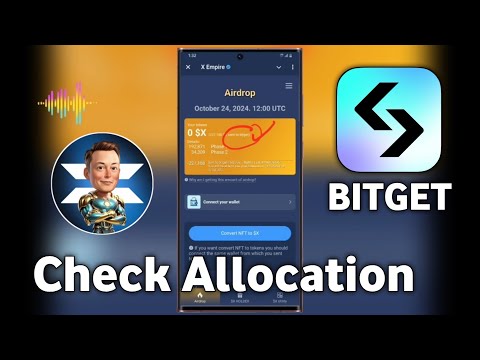 X empire Airdrop withdrawal - How to check x empire token in bitget