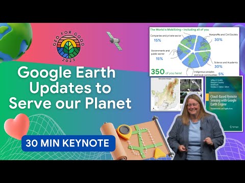 🌍✨ Tech to protect: New Google Earth Updates, Changing the Game: Welcoming Remarks | Geo4Good'23