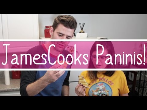 JamesCooks Paninis with SoundProofLiz!!! ► JamesChats