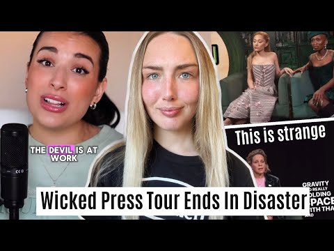 The ‘Wicked’ Press Tour Ends In Disaster