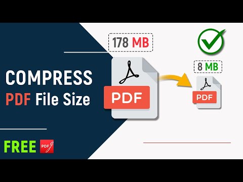 How to Compress PDF File Size in Windows 11 PC - Reduce PDF File Size FREE 2024