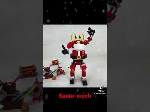 How do you like our Santa-Mech? #legomoc #legochristmas