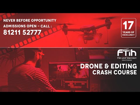 Enrol in Our Advanced Drone Crash Course || FTIH