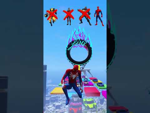 The Incredibles Challenge Ep222 #spiderman #ironman #batman #gta5