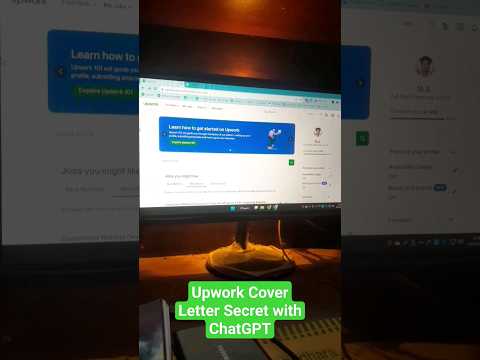 Upwork Cover Letter Secret with ChatGPT #shorts #upwork #chatgpt