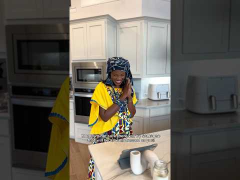 My mom’s reaction! 🥰🥹 She’s the sweetest! GRWM - Cultural Night. #cameroonian #africa #grwm